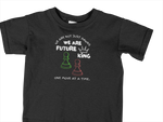 Kids Regular Fit Tshirt - We Are Future Kings Kids Regular Fit Tshirt 180 Black | Fullmoon Styles