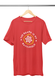 Premium Red Regular Fit Tshirt for Women - 180 GSM Cotton | Fullmoon Styles