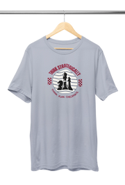 Think Strategically Women Regular Fit Tshirt 180 Gray Regular Fit Tshirt - Premium Cotton Women Wear