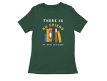 Men Regular Fit Tshirt - As Loyal As Book Men Regular Fit Tshirt 180 Bottle Green | Fullmoon Styles