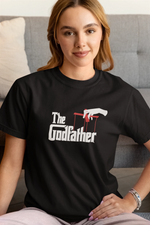 The Godfather Women Oversized 240 Black Oversized - Premium Cotton Women Wear