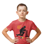 Kids Regular Fit Tshirt - 0 12 Msd Stumping Kids Regular Fit Tshirt 180 Red | Fullmoon Styles