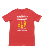 Waiting For Command Women Regular Fit Tshirt 180 Red Regular Fit Tshirt - Premium Cotton Women Wear