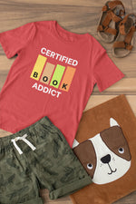 Premium Red Regular Fit Tshirt for Kids - 180 GSM Cotton | Fullmoon Styles