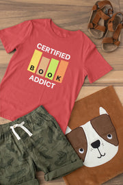 Premium Red Regular Fit Tshirt for Kids - 180 GSM Cotton | Fullmoon Styles