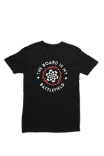 Men Regular Fit Tshirt - Battlefield Men Regular Fit Tshirt 180 Black | Fullmoon Styles