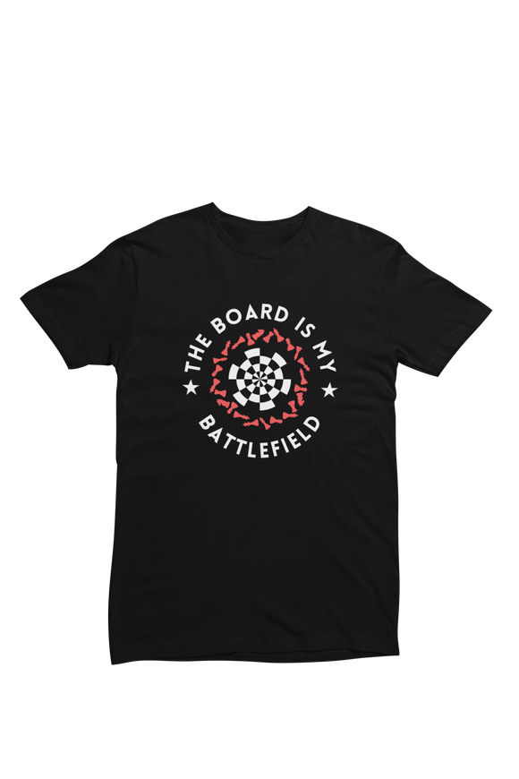 Men Regular Fit Tshirt - Battlefield Men Regular Fit Tshirt 180 Black | Fullmoon Styles