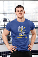 Comfortable Men Regular Fit Tshirt in Royal Blue - 180 GSM | Fullmoon Styles