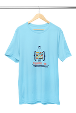 Premium Sky Blue Regular Fit Tshirt for Women - 180 GSM Cotton | Fullmoon Styles