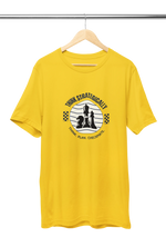 Premium Yellow Regular Fit Tshirt for Men - 180 GSM Cotton | Fullmoon Styles