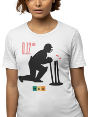 0 12 Msd Stumping Women Regular Fit Tshirt 180 White Regular Fit Tshirt - Premium Cotton Women Wear