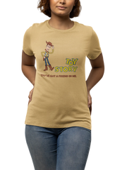 Comfortable Women Oversized in Beige - 210 GSM | Fullmoon Styles