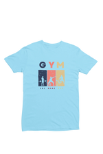 Men Regular Fit Tshirt - One More Rep Men Regular Fit Tshirt 180 Sky Blue | Fullmoon Styles
