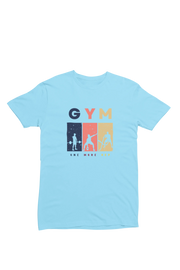 Men Regular Fit Tshirt - One More Rep Men Regular Fit Tshirt 180 Sky Blue | Fullmoon Styles
