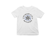 Kids Regular Fit Tshirt - Battlefield Kids Regular Fit Tshirt 180 White | Fullmoon Styles