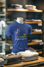 Royal Blue Regular Fit Tshirt - Toy Story Woody Men Regular Fit Tshirt 180 Design | Men Fashion