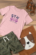 Premium Baby Pink Regular Fit Tshirt for Kids - 180 GSM Cotton | Fullmoon Styles