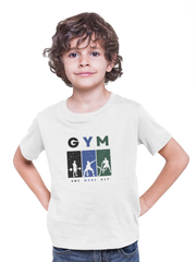 White Regular Fit Tshirt - One More Rep Kids Regular Fit Tshirt 180 Design | Kids Fashion