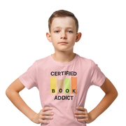 Comfortable Kids Regular Fit Tshirt in Baby Pink - 180 GSM | Fullmoon Styles