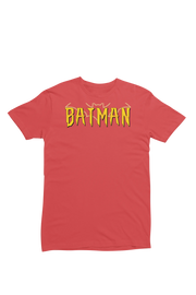 Men Regular Fit Tshirt - Batman Men Regular Fit Tshirt 180 Red | Fullmoon Styles