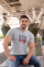 Comfortable Men Regular Fit Tshirt in Gray - 180 GSM | Fullmoon Styles