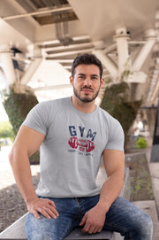 Comfortable Men Regular Fit Tshirt in Gray - 180 GSM | Fullmoon Styles