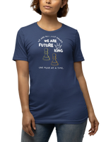 Comfortable Women Regular Fit Tshirt in Navy Blue - 180 GSM | Fullmoon Styles