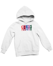 Women Regular Fit Hoodie - Chess Women Regular Fit Hoodie 320 White | Fullmoon Styles