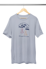Premium Gray Regular Fit Tshirt for Women - 180 GSM Cotton | Fullmoon Styles