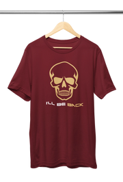 Premium Maroon Regular Fit Tshirt for Women - 180 GSM Cotton | Fullmoon Styles