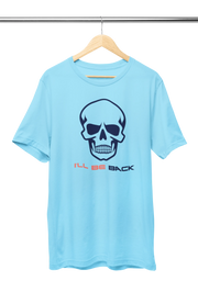Premium Sky Blue Regular Fit Tshirt for Women - 180 GSM Cotton | Fullmoon Styles