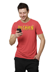 Comfortable Men Regular Fit Tshirt in Red - 180 GSM | Fullmoon Styles