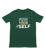 Comfortable Women Regular Fit Tshirt in Bottle Green - 180 GSM | Fullmoon Styles