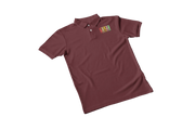 Premium Maroon Polo Shirt for Women - 220 GSM Cotton | Fullmoon Styles