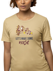 Comfortable Women Regular Fit Tshirt in Beige - 180 GSM | Fullmoon Styles