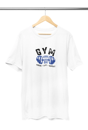 Gym Mode On Women Regular Fit Tshirt 180 White Regular Fit Tshirt - Premium Cotton Women Wear