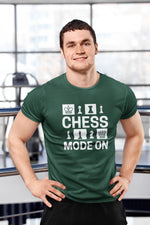 Comfortable Men Regular Fit Tshirt in Bottle Green - 180 GSM | Fullmoon Styles