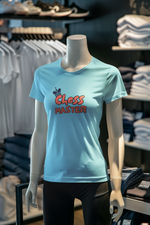 Women Regular Fit Tshirt - Chess Master Women Regular Fit Tshirt 180 Sky Blue | Fullmoon Styles