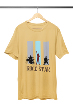 Premium Beige Regular Fit Tshirt for Men - 180 GSM Cotton | Fullmoon Styles