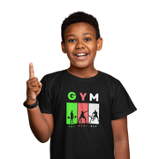 Black Regular Fit Tshirt - One More Rep Kids Regular Fit Tshirt 180 Design | Kids Fashion