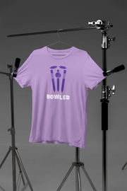 Premium Lavender Regular Fit Tshirt for Women - 180 GSM Cotton | Fullmoon Styles