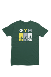 Women Regular Fit Tshirt - One More Rep Women Regular Fit Tshirt 180 Bottle Green | Fullmoon Styles