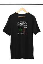 Premium Black Regular Fit Tshirt for Women - 180 GSM Cotton | Fullmoon Styles