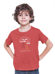 Kids Regular Fit Tshirt - We Are Future Kings Kids Regular Fit Tshirt 180 Red | Fullmoon Styles