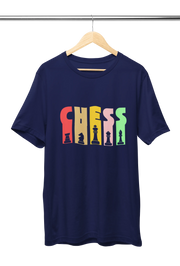 Premium Navy Blue Regular Fit Tshirt for Men - 180 GSM Cotton | Fullmoon Styles