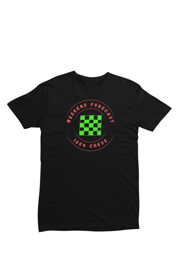 Women Regular Fit Tshirt - Chess Forecast Women Regular Fit Tshirt 180 Black | Fullmoon Styles
