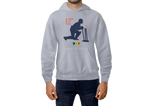 Comfortable Men Regular Fit Hoodie in Gray - 320 GSM | Fullmoon Styles