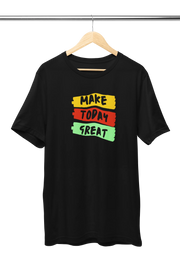 Premium Black Regular Fit Tshirt for Women - 180 GSM Cotton | Fullmoon Styles