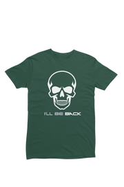Men Regular Fit Tshirt - The Terminator I Will Be Back Men Regular Fit Tshirt 180 Bottle Green | Fullmoon Styles