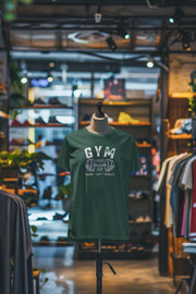 Gym Mode On Women Regular Fit Tshirt 180 Bottle Green Regular Fit Tshirt - Premium Cotton Women Wear